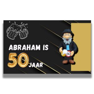 Abraham 50 spandoek – Abraham pop - 200 x 120 cm