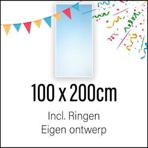 Spandoek maken 100 x 200 cm