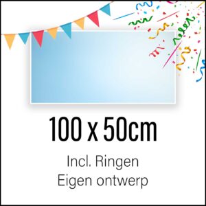 Spandoek maken 100 x 50 cm