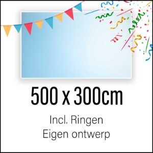 Spandoek laten maken 500 x 300 cm